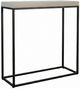 Sunny Designs™ Jax Beige Small Console Table with Black Base-0