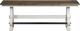 Intercon Drake French Oak/Rustic Gray Counter Bench-2