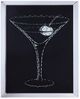 ACME Furniture Talisha Black/Mirrored Cocktail Glass Wall Art-0
