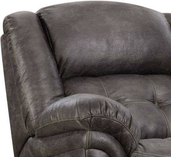 HomeStretch Frontier Charcoal Power Rocker Recliner-1