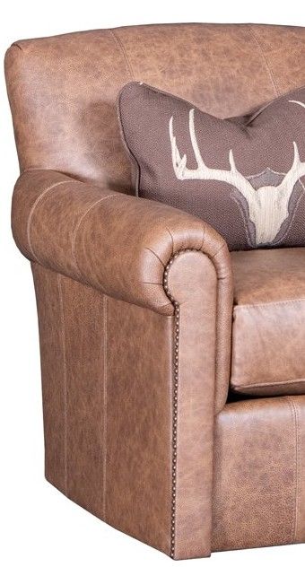 Mayo Furniture Customizable Leather Swivel Chair-1