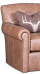 Mayo Furniture Customizable Leather Swivel Chair-1