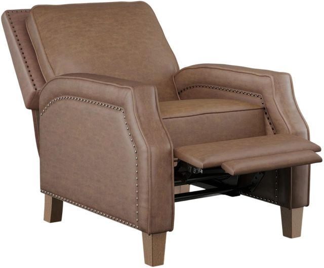 Jofran Inc. York Sienna Manual Push Back Recliner-1