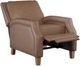 Jofran Inc. York Sienna Manual Push Back Recliner-1