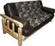 Best Craft Furniture Customizable RRP110 EZ Lounger Sofa with Rustic Red Pine Legs-0