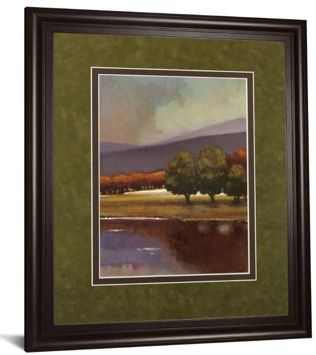 Classy Art Lake View I by Norman Wyatt Jr. Framed Print Wall Art-0