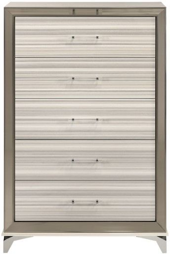 Global Furniture USA Zambrano White Chest-1