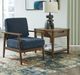 Signature Design by Ashley® Bixler Navy/Brown Accent Chair-4