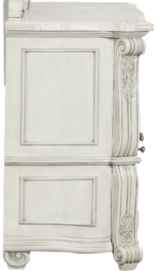 New Classic® Home Furnishings Bianello Vintage Ivory Server-2