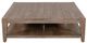 Sunny Designs™ Durango Weathered Square Brown Cocktail Table-2