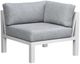Intercon Nash Buff Fabric Outdoor Corner Sofa-0