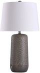 Stylecraft Patley Gray Ceramic Body Table Lamp-0