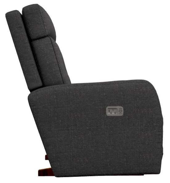 La-Z-Boy® Lennon Granite Power Rocking Recliner with Headrest-2