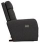 La-Z-Boy® Lennon Granite Power Rocking Recliner with Headrest-2