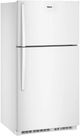 Whirlpool® 33" 21.3 Cu. Ft. White Top Freezer Refrigerator with Total Coverage Cooling and Flexi-Slide™ Deli Drawer-2