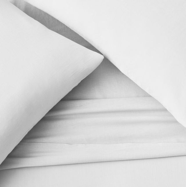 Malouf® 6-Piece Linen-Weave Cotton Split King Sheet Set-2