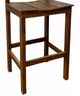 Million Dollar Rustic Brown 30'' Bar Stool-1