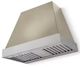 AGA Euclid 36" Fawn Wall Mounted Range Hood  with Polished Chrome Trim-0
