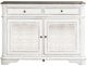 Liberty Furniture Magnolia Manor Antique White/Weathered Bark Dining Buffet-2