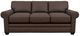 La-Z-Boy® Olson Cognac Leather Sofa-1