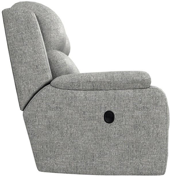 La-Z-Boy® Dorian Steel Manual Reclining Loveseat with Console-2