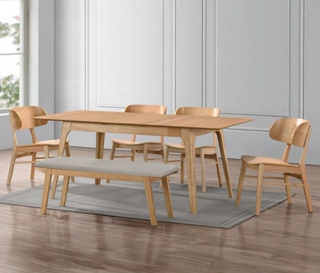 Winners Only® Uptown Natural Oak Dining Table-1