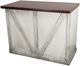 American Heartland Manufacturing Rustic Two-Tone Promo Kitchen Island-3