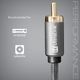 Ultralink Performance 3m/10ft RCA Subwoofer Cable-2