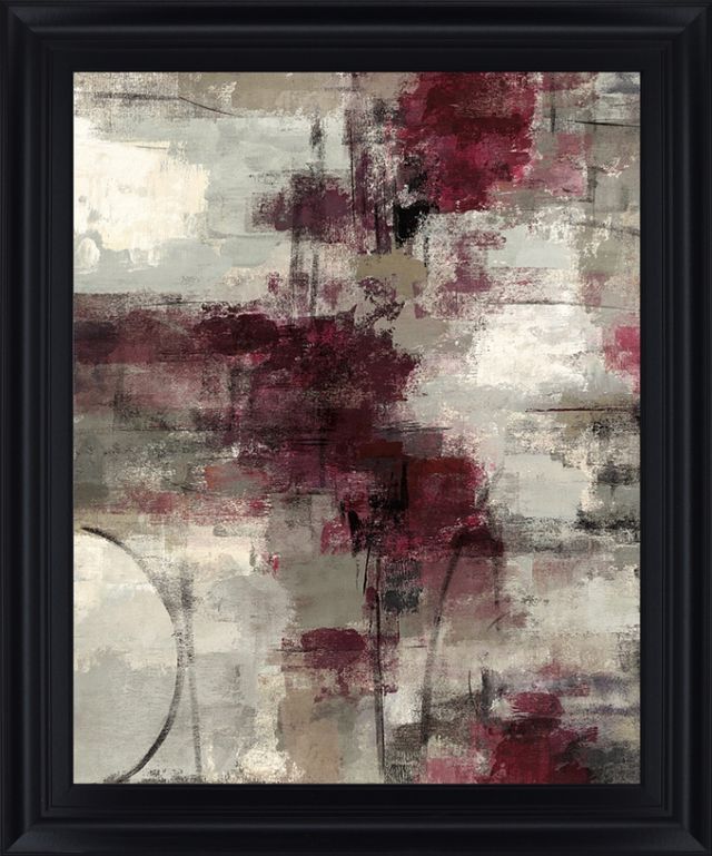 Classy Living Crimson Veil Wall Art-0