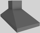 Vent-A-Hood® 66" Gunsmoke Euro-Style Island Range Hood-4