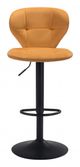 Zuo® Salem Yellow Bar Chairs-1