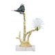 A & B Home Gold/White 8" Branch Decor-1