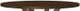 Amisco Customizable Asterisk 42' Round Walnut Bar Table with Metal Stand-1