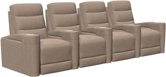 Palliser® Furniture Customizable Beckett 4-Piece Power Reclining Theater Seating-0