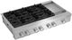 KitchenAid® 48" Stainless Steel Commercial-Style Gas Rangetop with Griddle-2