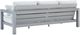 Signature Design by Ashley® Hurley Park Gray Aluminum/Fabric Outdoor Sofa-2