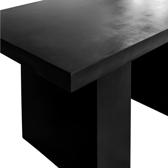 Moe's Home Collection Aurelius 2 Black Concrete Outdoor Dining Table-3