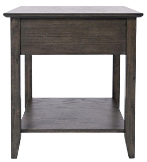 Jofran Inc. Carlton Brown End Table-2