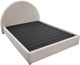 Legends Home Oslo Beige 82" Queen Upholstered Panel Bed-0