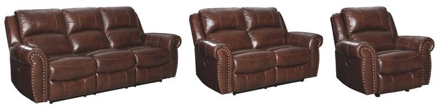 Signature Design by Ashley® Bingen 3-Piece Harness Power Reclining Living Room Set-0