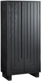 Crestview Collection Dylan Black Shoe Cabinet-0
