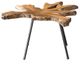 Uttermost® Kravitz Light Honey Coffee Table with Aged Black Base-3