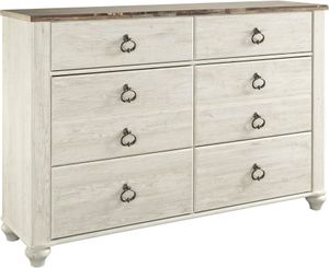 Signature Design by Ashley® Willowton Whitewash Dresser