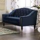 Furniture of America® Martinique 2-Piece Blue Sofa Set-2