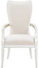 Michael Amini® La Marisia Creamy Pearl Dining Arm Chair-2