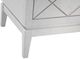 Bassett Mirror Farrow Clean White Satin Server-3