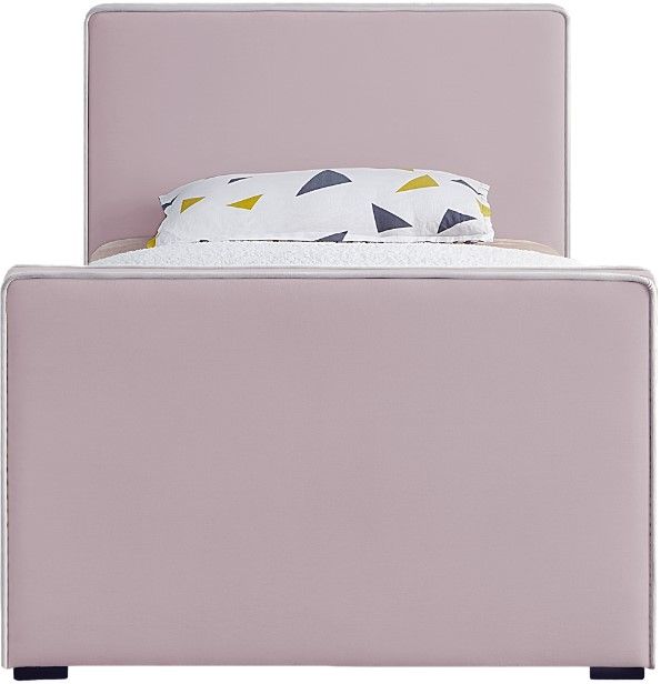 Meridian Furniture Dillard Pink Twin Bed-1