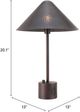 Zuo® Modern Cardo Bronze Table Lamp-3