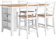 Signature Design by Ashley® Gesthaven 5-Piece Natural/White Counter Height Dining Table Set-0