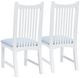 Linon Andy 2-Piece White Upholstered Side Chair-5